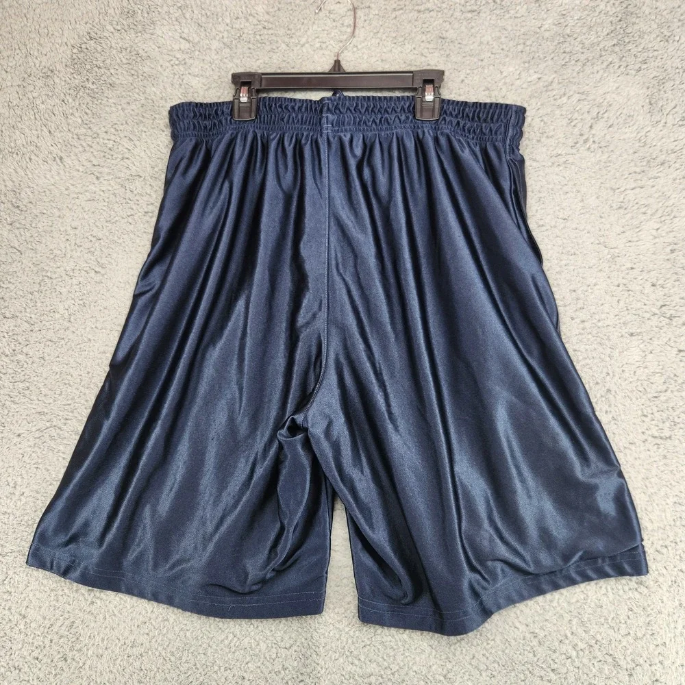 Vintage Reebok Dazzle Reversible Basketball Gym Shorts Mens Size XL Blue